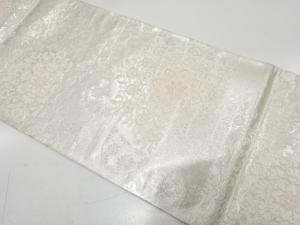 ヱ霞に華紋織り出し　袋帯